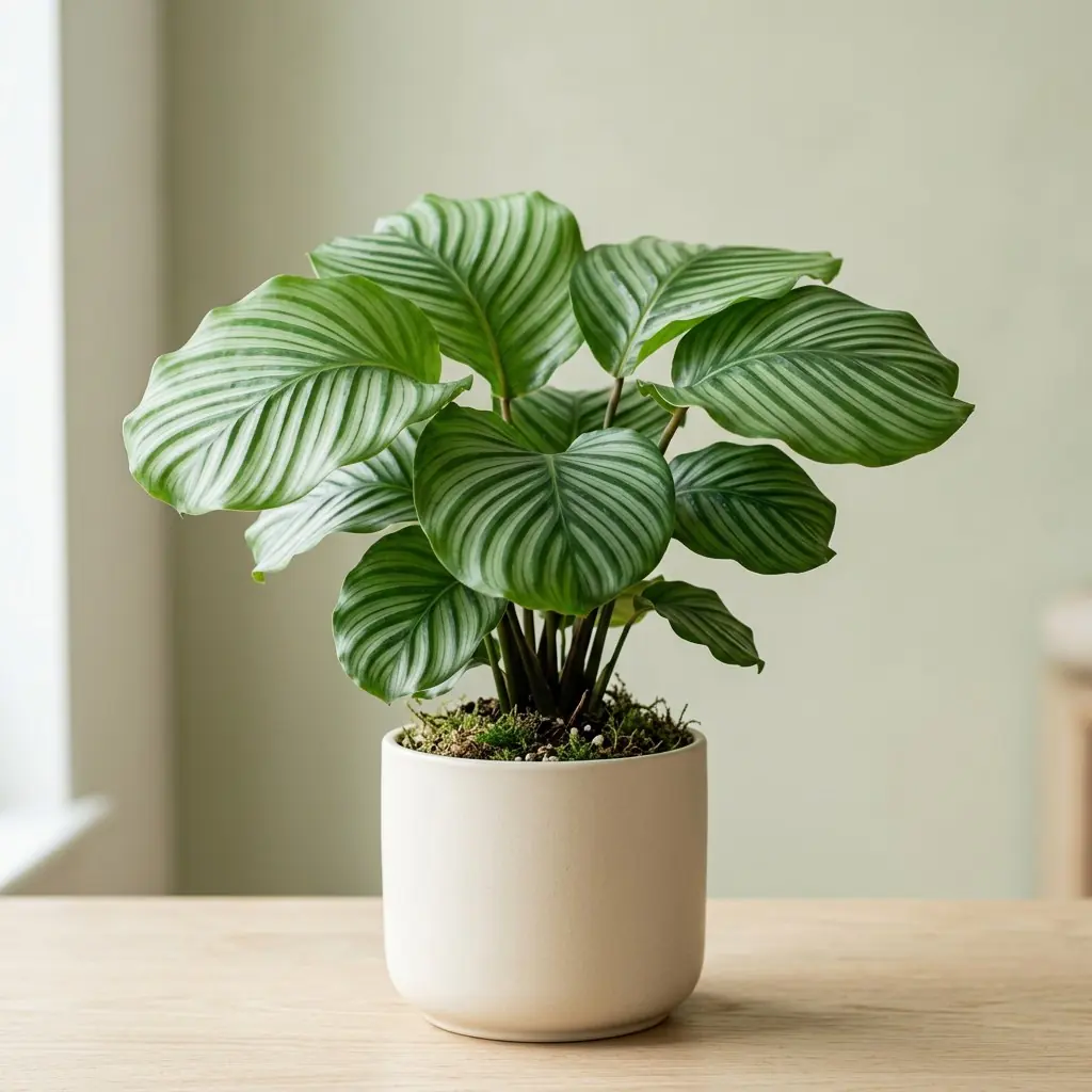 Калатея орбифолия — Calathea orbifolia