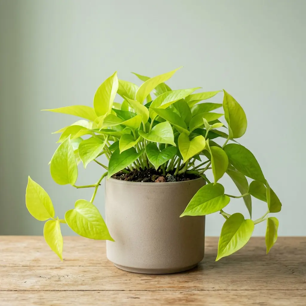 Эпипремнум Неон — Epipremnum aureum 'Neon'