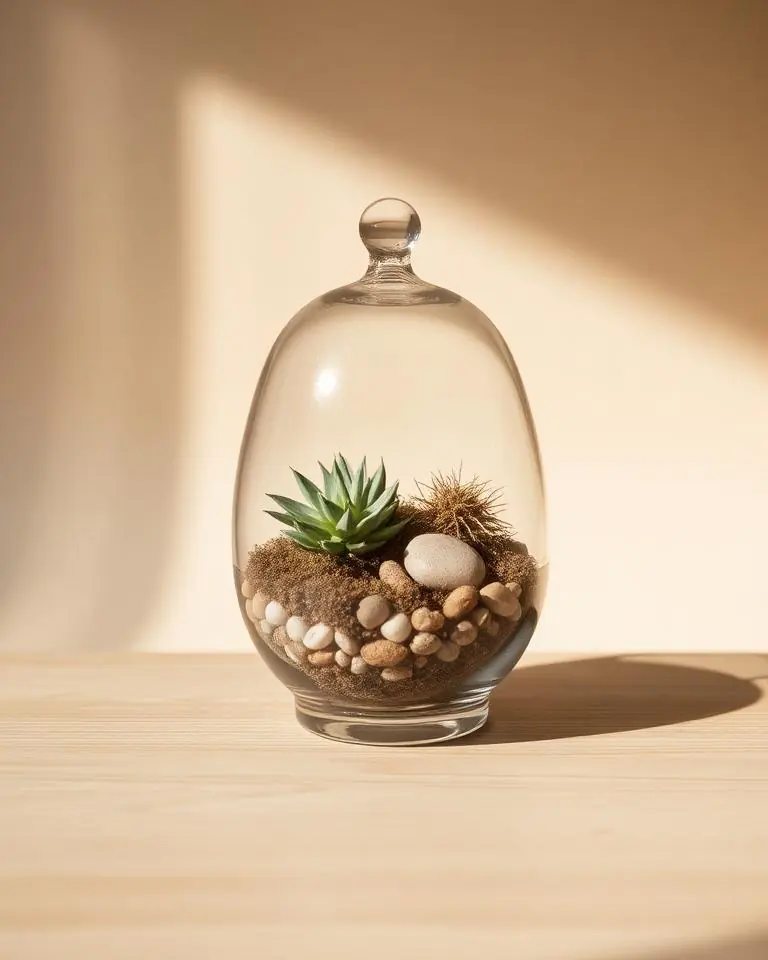 Настольный флорариум — Glass terrarium